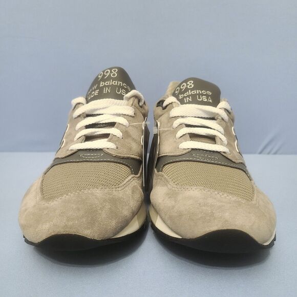 New Balance 998 Made In USA Mens Size 10 NB Classic Grey Suede Silver U998GR main image 7